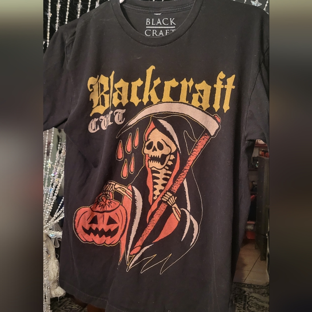 Blackcraft Halloween Reaper tee